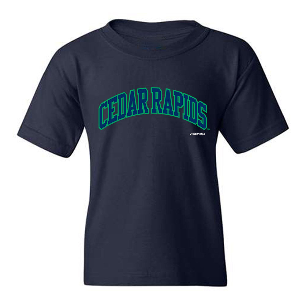 Cedar Rapids Kernels - MILB Baseball : Jose Salas - Youth T-Shirt-0