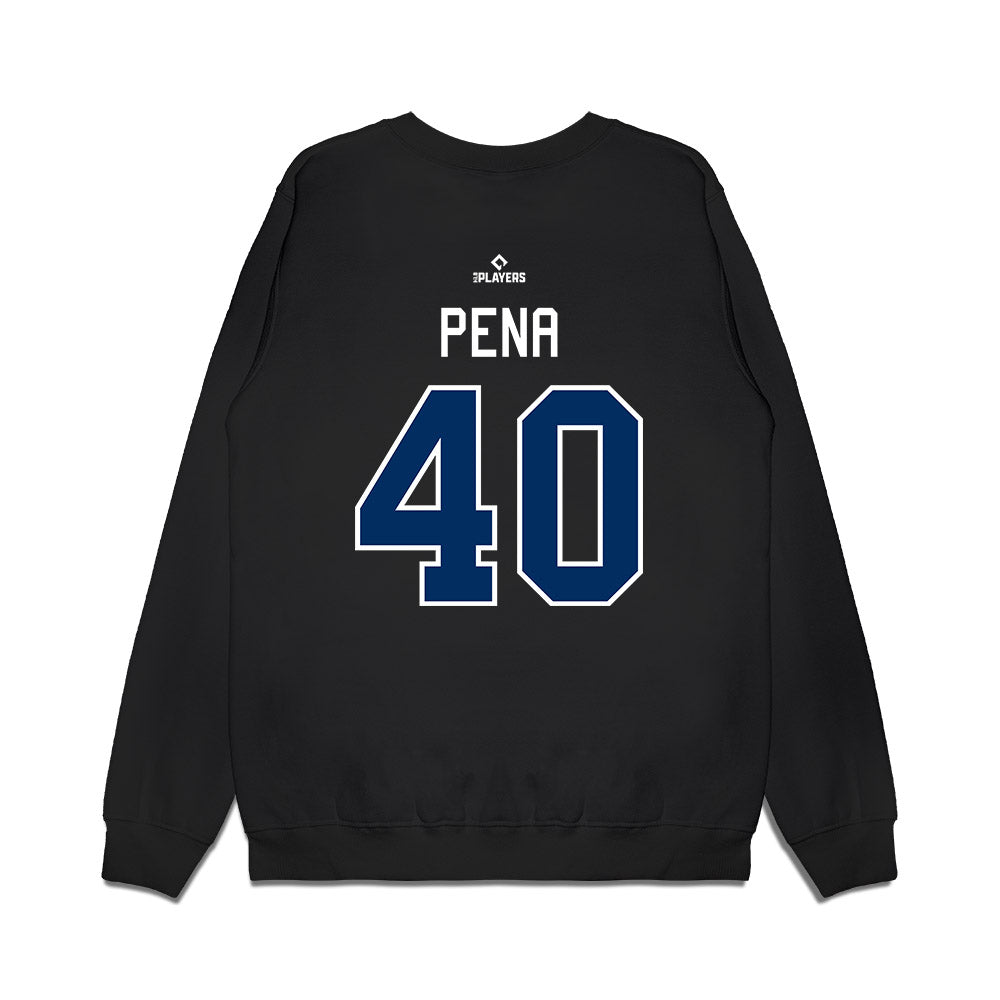 Cedar Rapids Kernels - MILB Baseball : Ricardo Pena - Premium Crewneck Sweatshirt-1