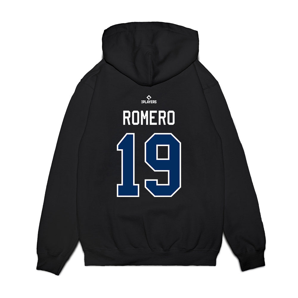 Cedar Rapids Kernels - MILB Baseball : Ivran Romero - Premium Hooded Sweatshirt-1