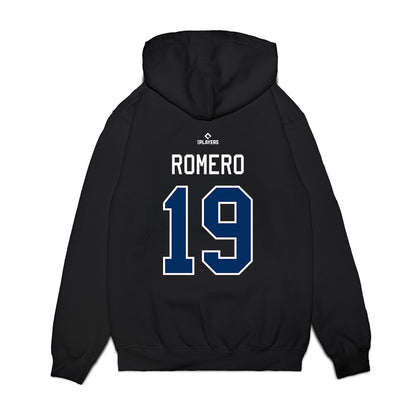 Cedar Rapids Kernels - MILB Baseball : Ivran Romero - Premium Hooded Sweatshirt-1