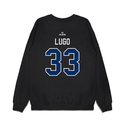 Cedar Rapids Kernels - MILB Baseball : Andy Lugo - Premium Crewneck Sweatshirt-1