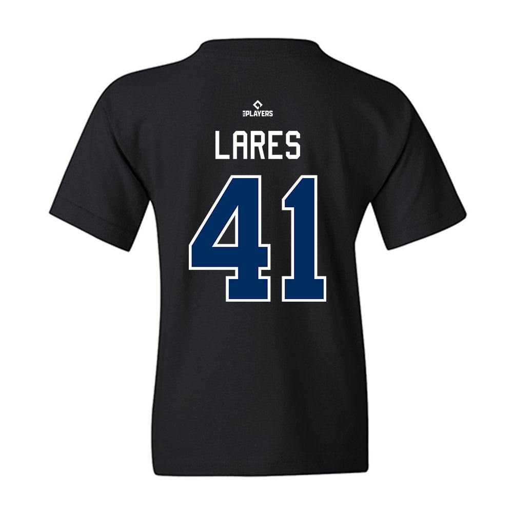 Cedar Rapids Kernels - MILB Baseball : Cesar Lares - Youth T-Shirt-1