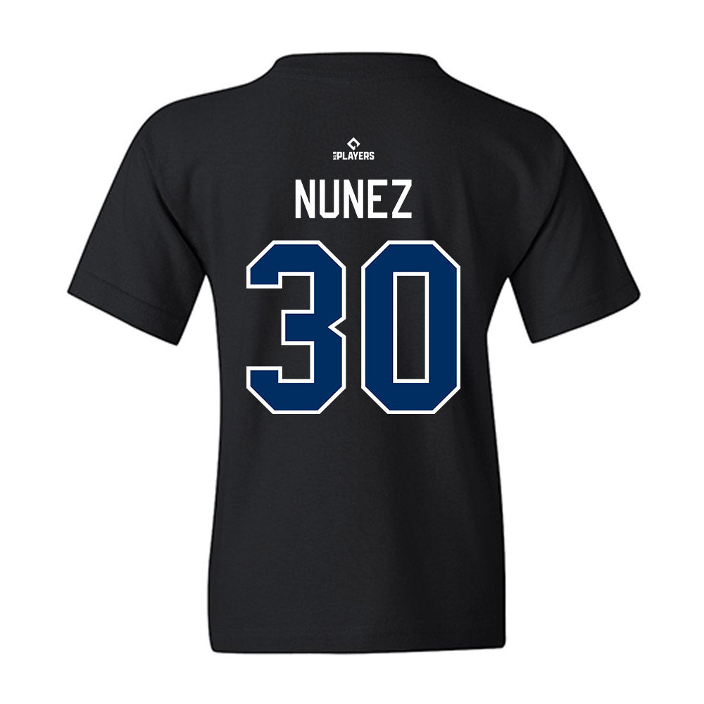 Cedar Rapids Kernels - MILB Baseball : Irvin Nunez - Youth T-Shirt-1