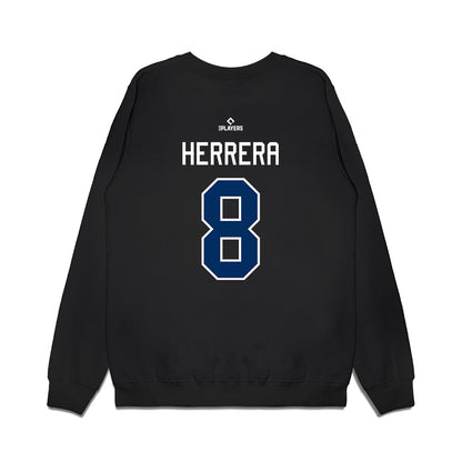 Cedar Rapids Kernels - MILB Baseball : Yilber Herrera - Premium Crewneck Sweatshirt-1