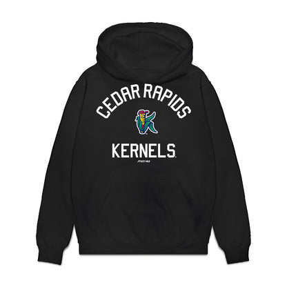 Cedar Rapids Kernels - MILB Baseball : Irvin Nunez - Premium Hooded Sweatshirt-0