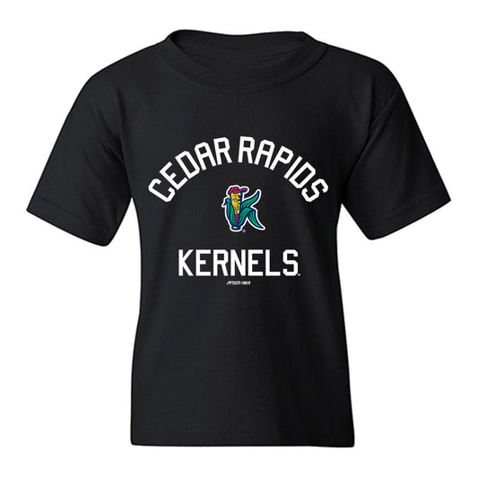 Cedar Rapids Kernels - MILB Baseball : Christian Becerra - Youth T-Shirt-0