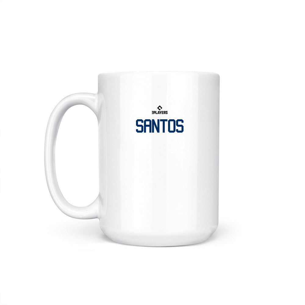 Cedar Rapids Kernels - MILB Baseball : Nolan Santos - Coffee Mug-1