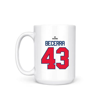 Cedar Rapids Kernels - MILB Baseball : Christian Becerra - Coffee Mug-1