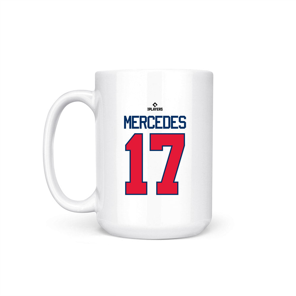 Cedar Rapids Kernels - MILB Baseball : Yasser Mercedes - Coffee Mug-1