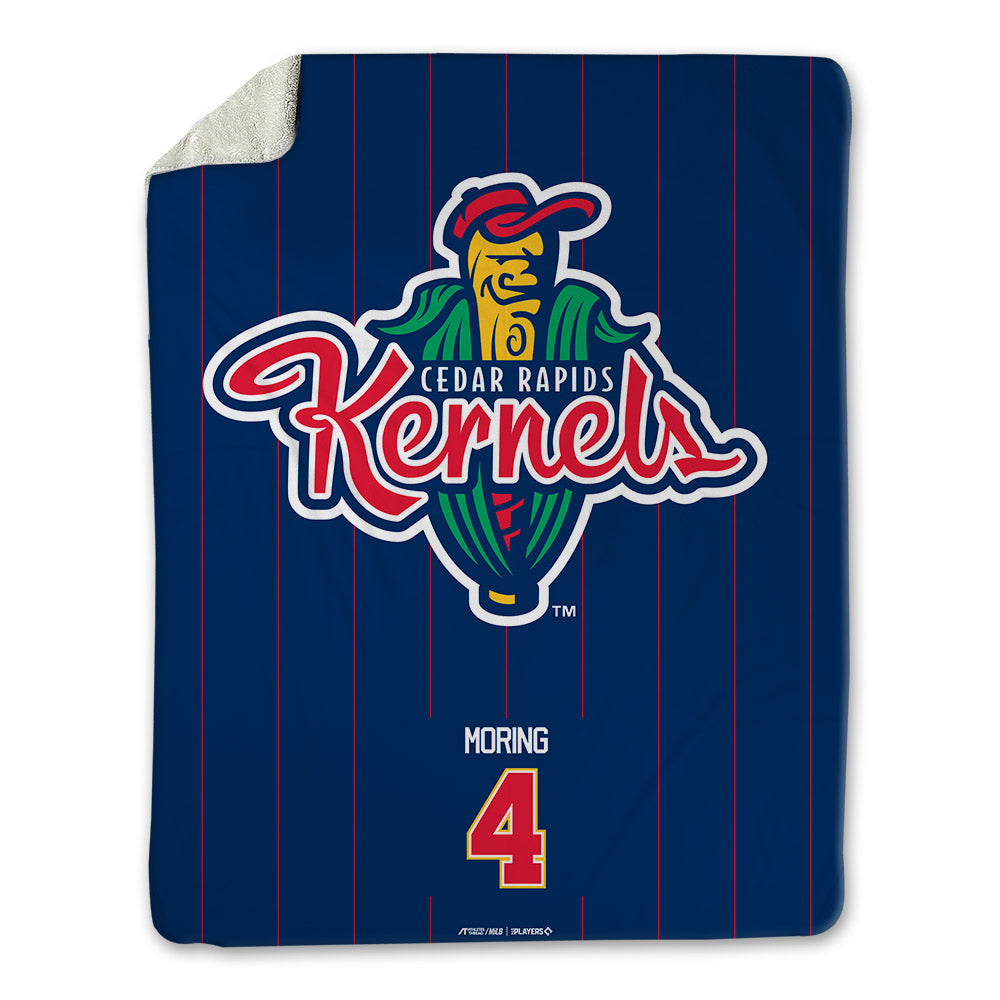 Cedar Rapids Kernels - MILB Baseball : Reed Moring - Blanket-0