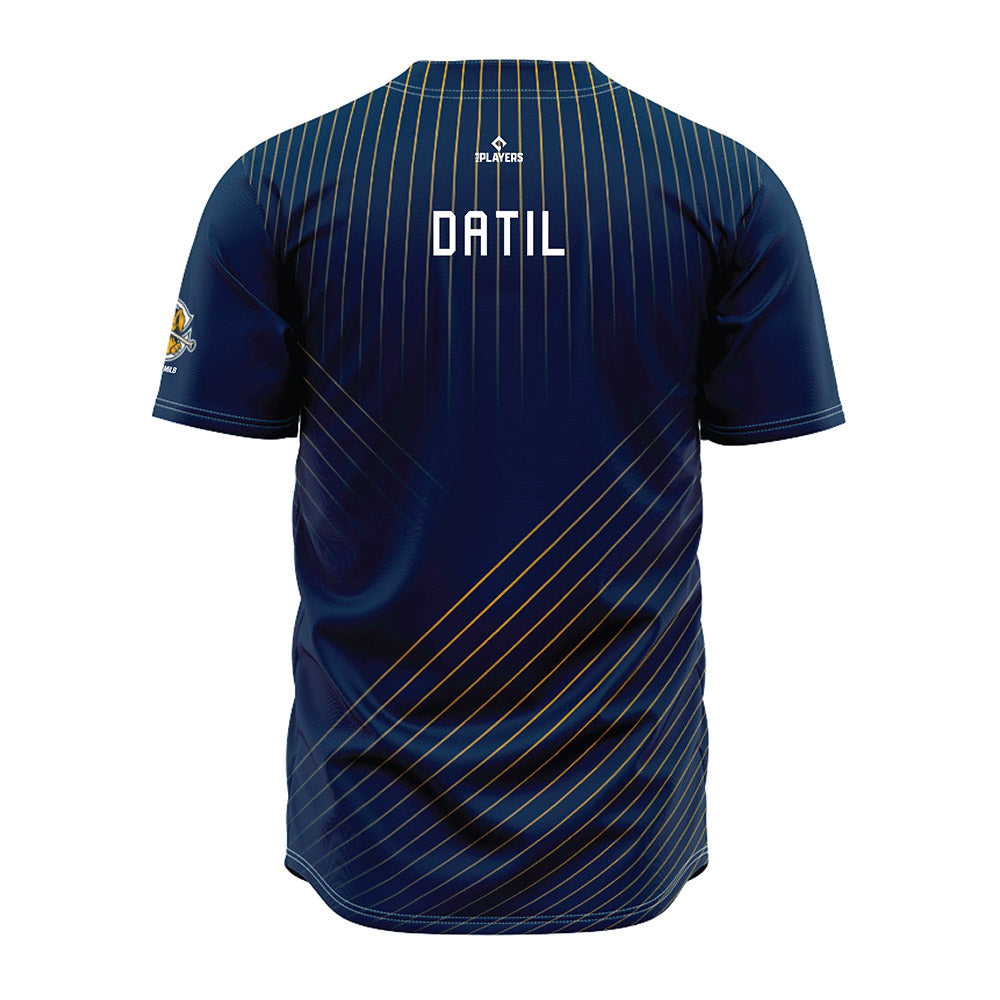 Charleston RiverDogs - MILB Baseball : Derek Datil - Jersey-1