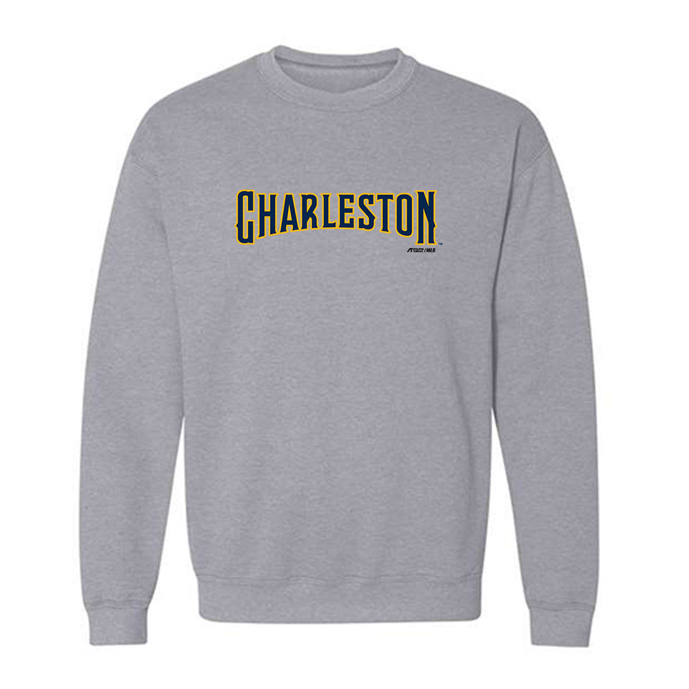 Charleston RiverDogs - MILB Baseball : Dean Moss - Crewneck Sweatshirt-0