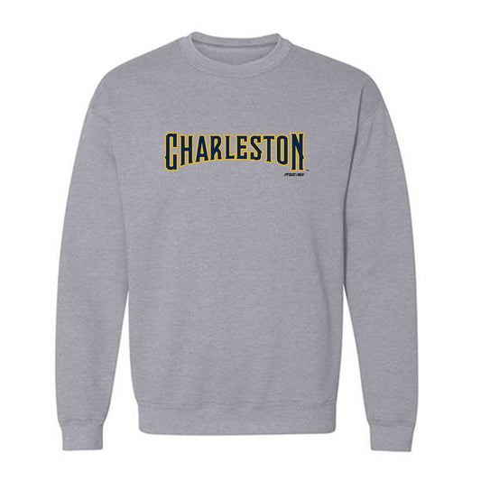 Charleston RiverDogs - MILB Baseball : Slater de Brun - Crewneck Sweatshirt-0