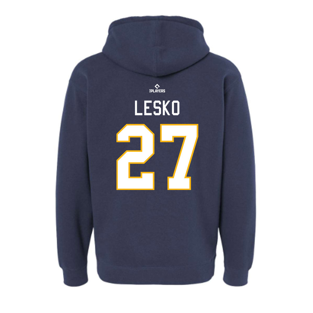 Charleston RiverDogs - MILB Baseball : Dylan Lesko - Hooded Pullover Sweatshirt-1