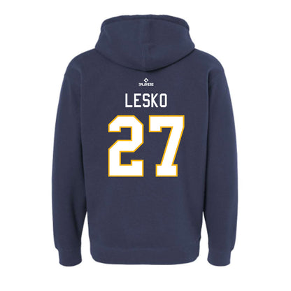 Charleston RiverDogs - MILB Baseball : Dylan Lesko - Hooded Pullover Sweatshirt-1