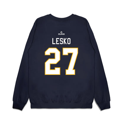 Charleston RiverDogs - MILB Baseball : Dylan Lesko - Premium Crewneck Sweatshirt-1