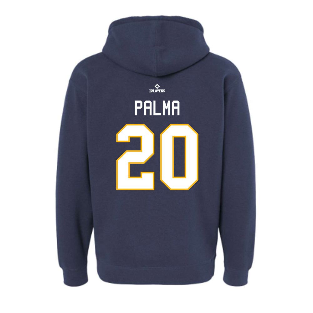 Charleston RiverDogs - MILB Baseball : Alberth Palma - Hooded Pullover Sweatshirt-1