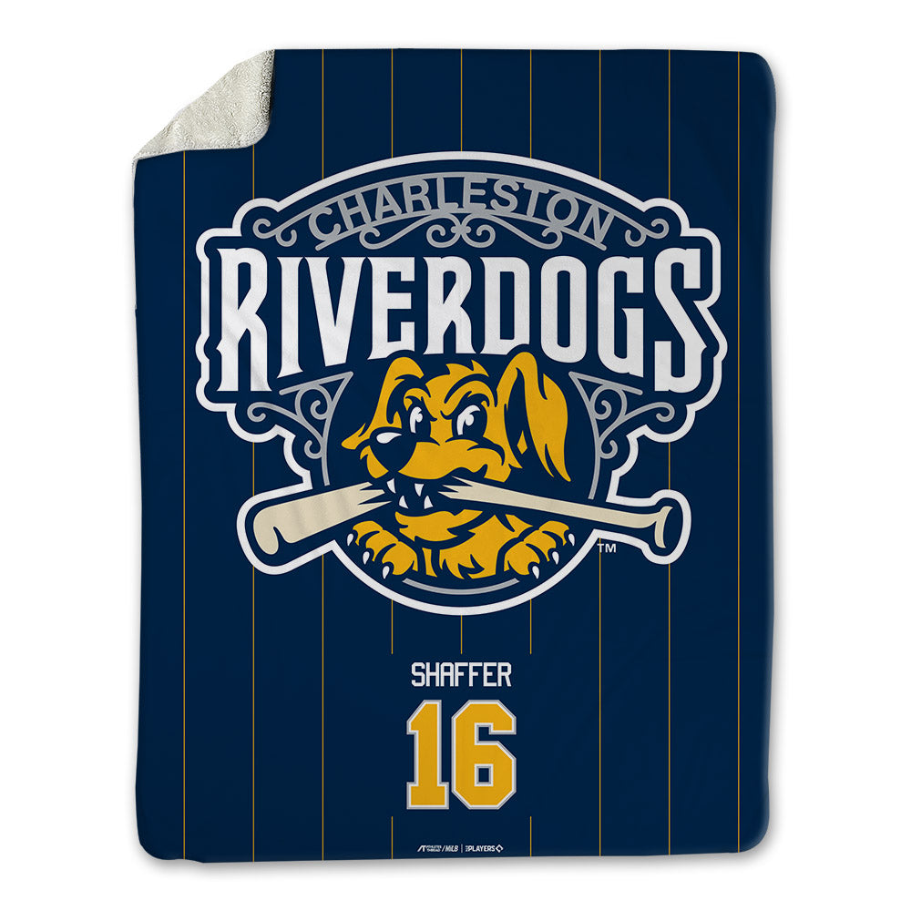 Charleston RiverDogs - MILB Baseball : Bryce Shaffer - Blanket-0