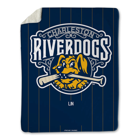 Charleston RiverDogs - MILB Baseball : Eric Lin - Blanket-0