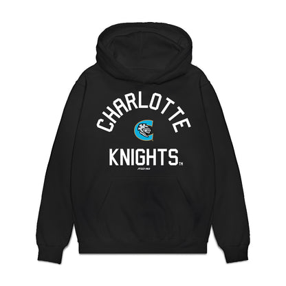 Charlotte Knights - MILB Baseball : Dru Baker - Premium Hooded Sweatshirt-0