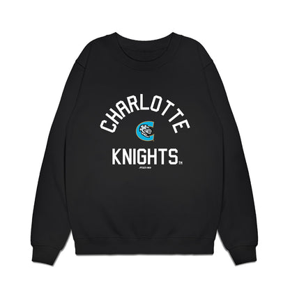 Charlotte Knights - MILB Baseball : Andy Weber - Premium Crewneck Sweatshirt-0