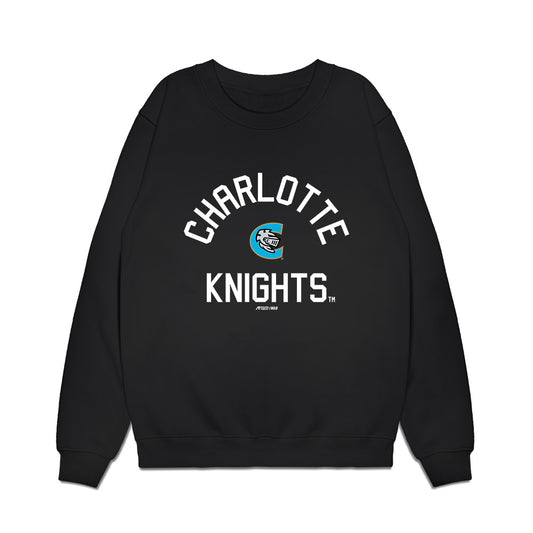 Charlotte Knights - MILB Baseball : Riley Unroe - Premium Crewneck Sweatshirt-0