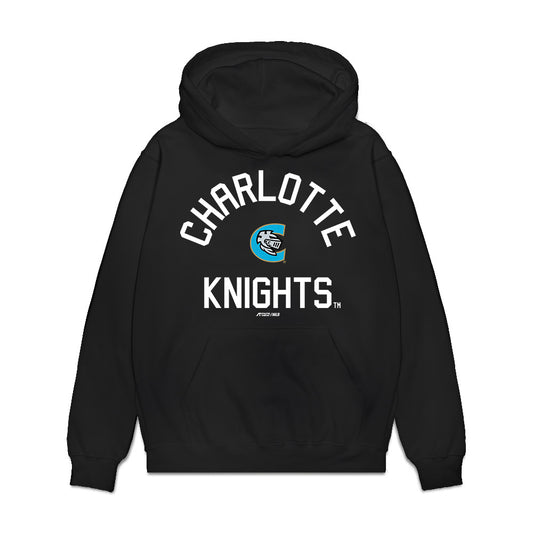 Charlotte Knights - MILB Baseball : Rikuu Nishida - Premium Hooded Sweatshirt-0