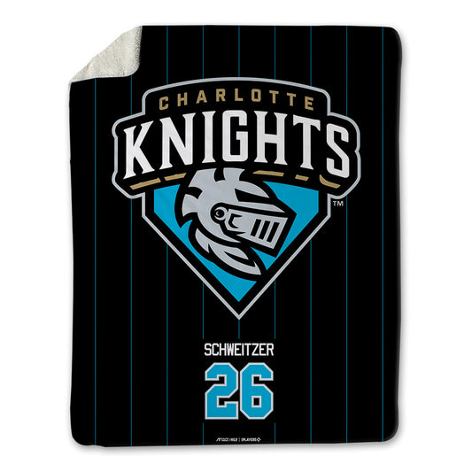 Charlotte Knights - MILB Baseball : Tyler Schweitzer - Blanket-0