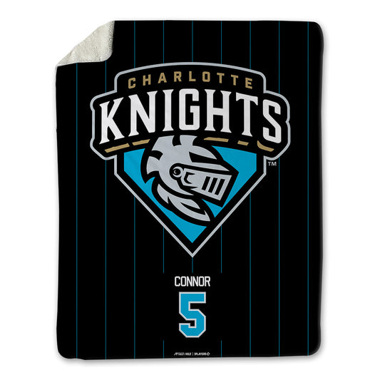 Charlotte Knights - MILB Baseball : Caden Connor - Blanket-0