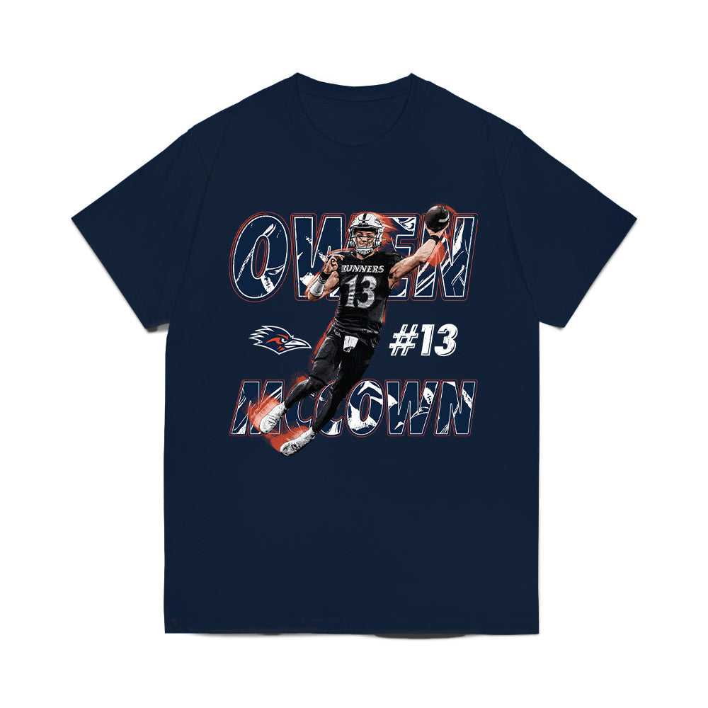 UTSA - NCAA Football : Owen McCown - Collage Comfort Colors T-Shirt-0