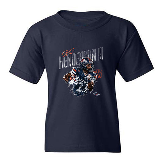 UTSA - NCAA Football : Will Henderson - Collage Youth T-Shirt-0
