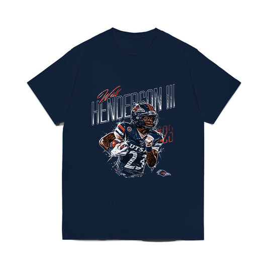 UTSA - NCAA Football : Will Henderson - Collage Comfort Colors T-Shirt-0