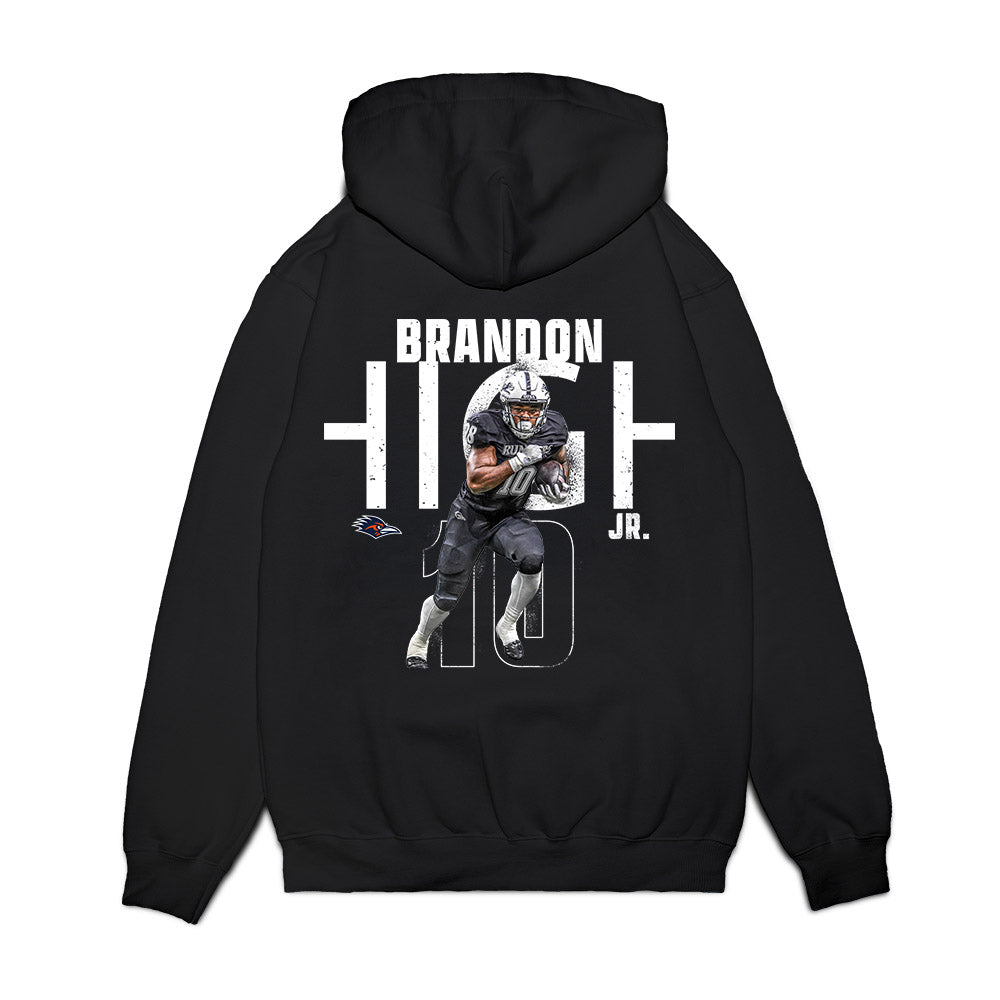 UTSA - NCAA Football : Brandon High Jr. - Collage Premium Hooded Sweatshirt-1