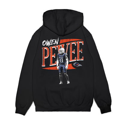 UTSA - NCAA Football : Owen Pewee - Collage Premium Hooded Sweatshirt-1