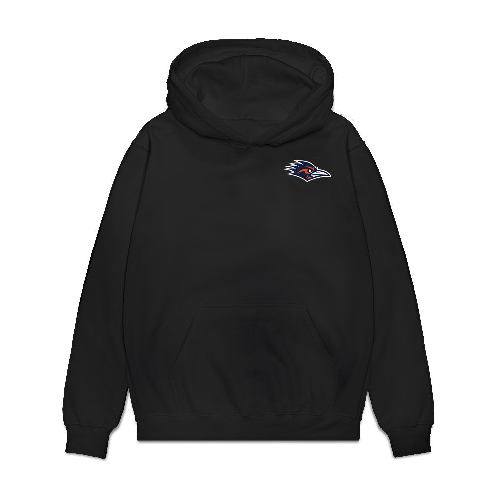 UTSA - NCAA Football : Owen Pewee - Collage Premium Hooded Sweatshirt-0