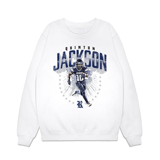 Rice - NCAA Football : Quinton Jackson - Collage Premium Crewneck Sweatshirt-0