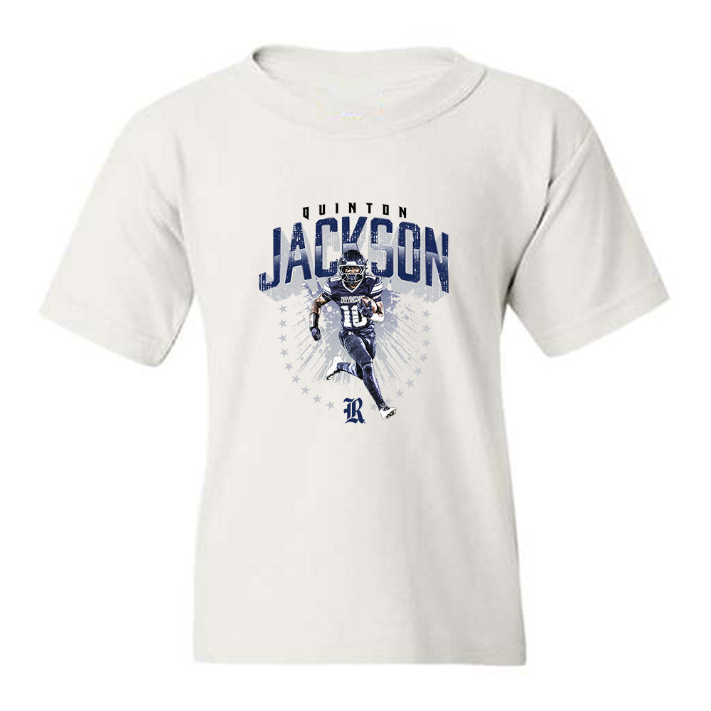 Rice - NCAA Football : Quinton Jackson - Collage Youth T-Shirt-0
