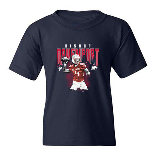 South Alabama - NCAA Football : bishop davenport - Collage Youth T-Shirt-0