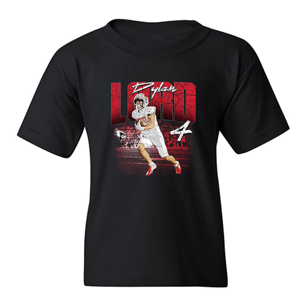Illinois State - NCAA Football : Dylan Lord - Collage Youth T-Shirt-0