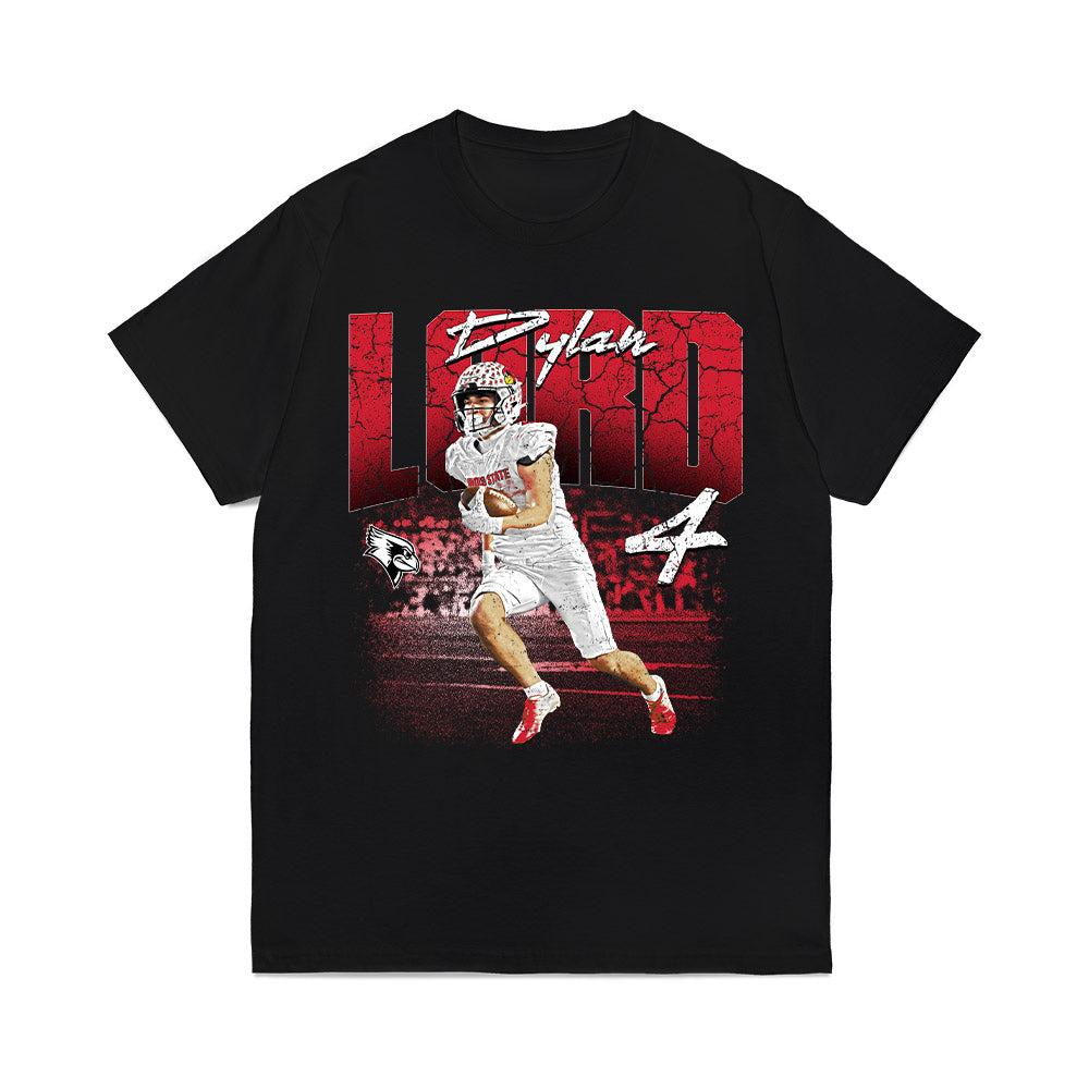 Illinois State - NCAA Football : Dylan Lord - Collage Comfort Colors T-Shirt-0