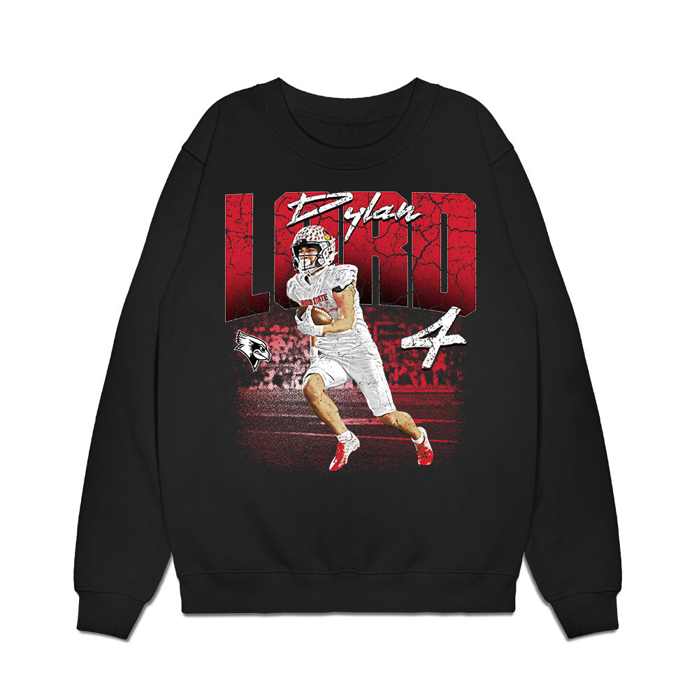 Illinois State - NCAA Football : Dylan Lord - Collage Premium Crewneck Sweatshirt-0
