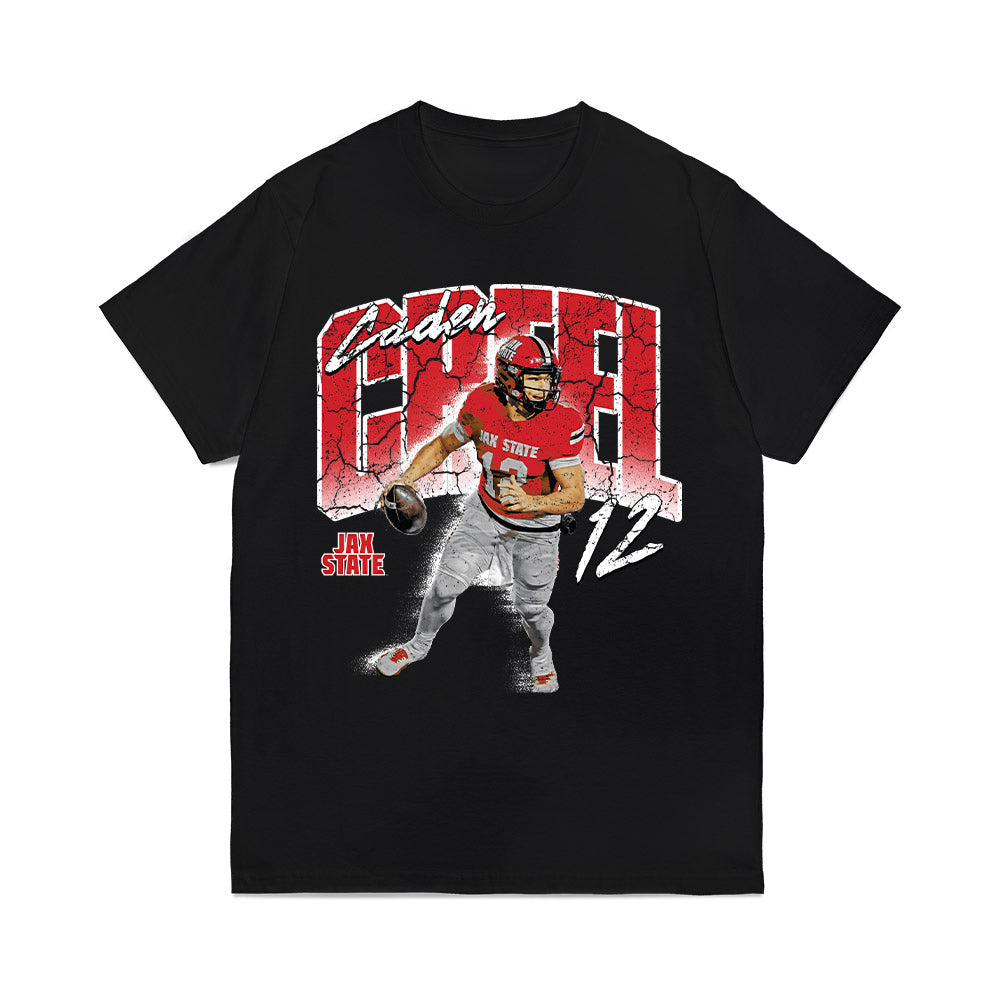 Jax State - NCAA Football : Caden Creel - Collage Comfort Colors T-Shirt-0
