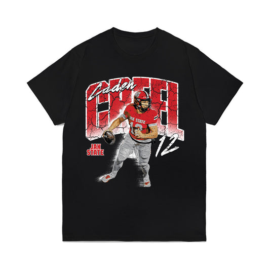 Jax State - NCAA Football : Caden Creel - Collage Comfort Colors T-Shirt-0