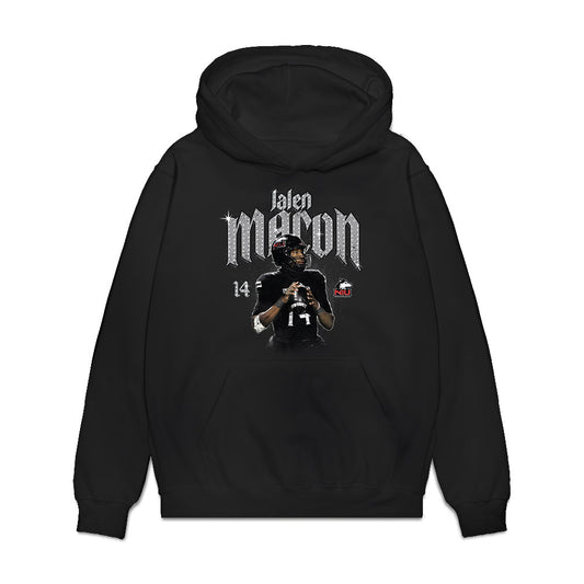 Northern Illinois - NCAA Football : Jalen Macon - Collage Premium Hooded Sweatshirt-0