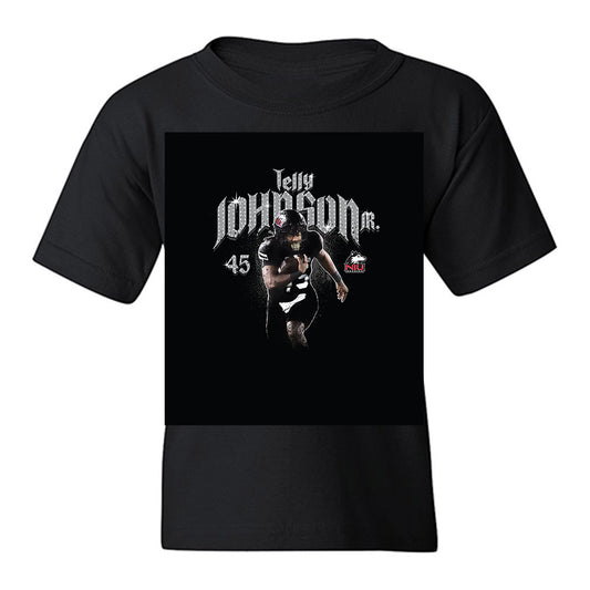 Northern Illinois - NCAA Football : Telly Johnson Jr. - Collage Youth T-Shirt-0