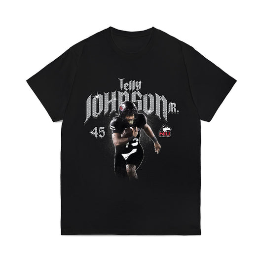Northern Illinois - NCAA Football : Telly Johnson Jr. - Collage Comfort Colors T-Shirt-0