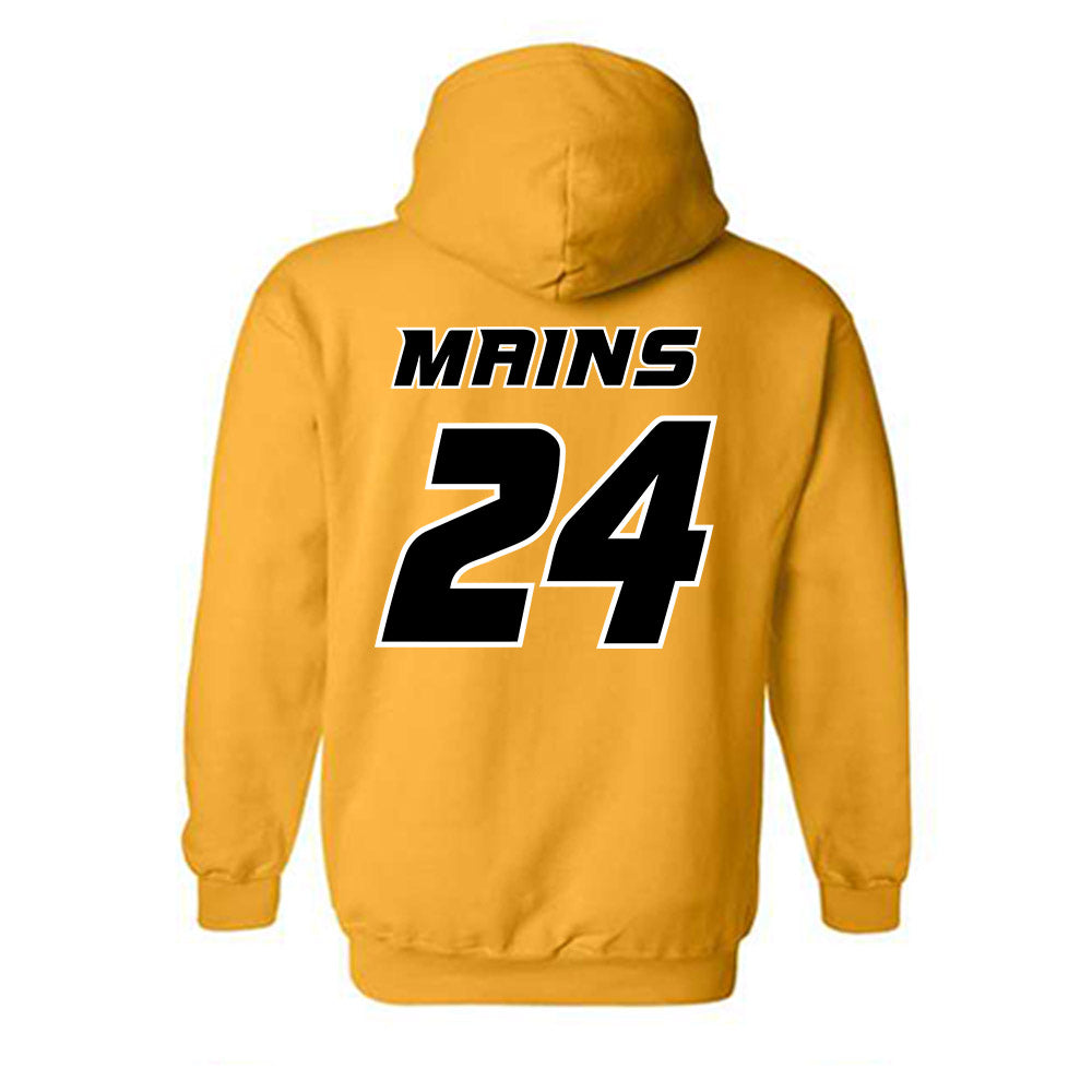 Missouri - NCAA Womens Basketball : Sydney Mains - Fashion Shersey Hooded Sweatshirt-1
