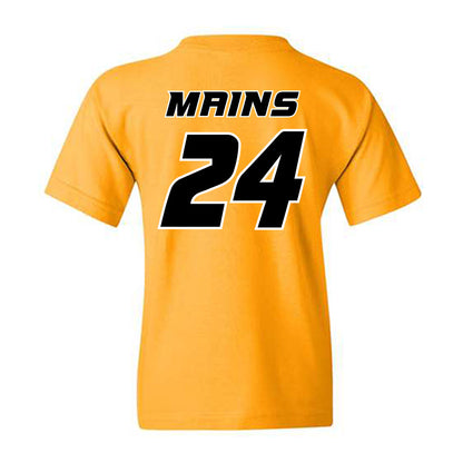 Missouri - NCAA Womens Basketball : Sydney Mains - Fashion Shersey Youth T-Shirt-1