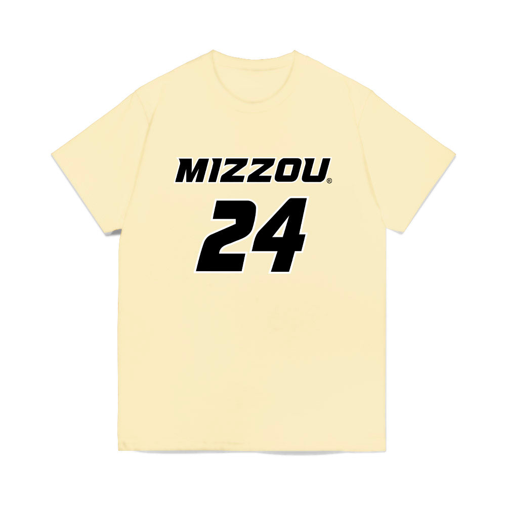 Missouri - NCAA Womens Basketball : Sydney Mains - Fashion Shersey Comfort Colors T-Shirt-0