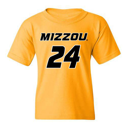 Missouri - NCAA Womens Basketball : Sydney Mains - Fashion Shersey Youth T-Shirt-0